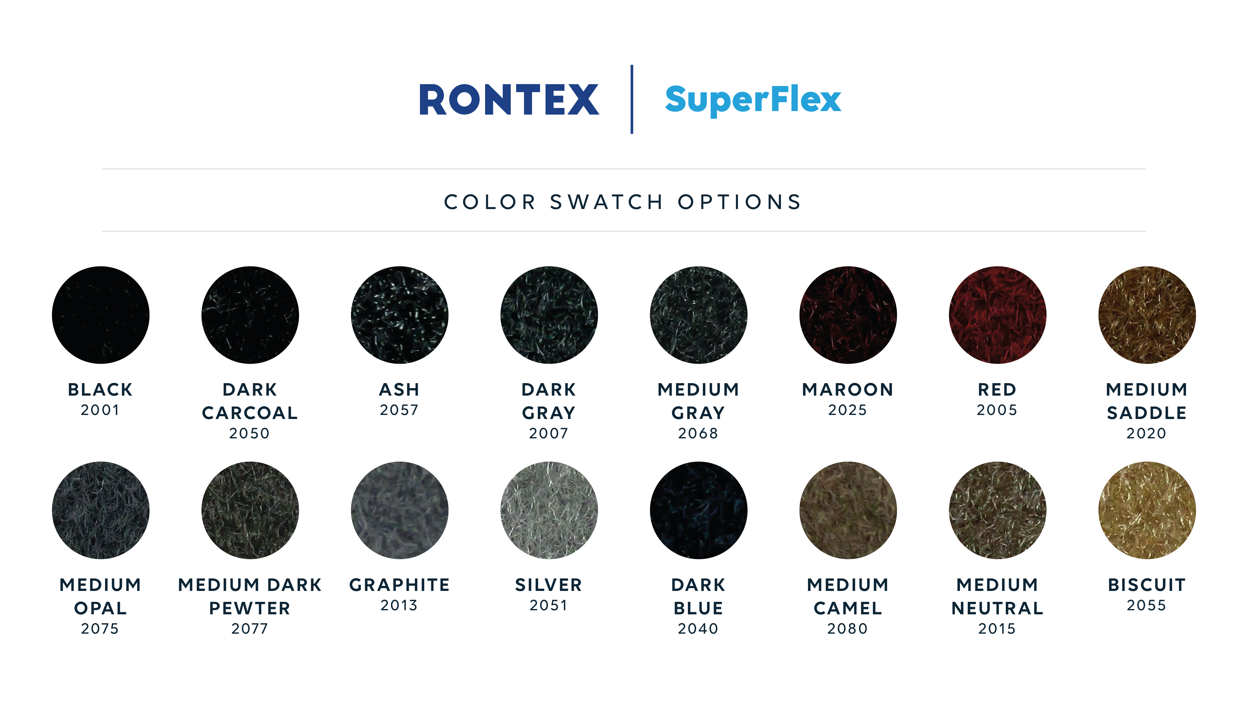 Rontex image swatches superflex